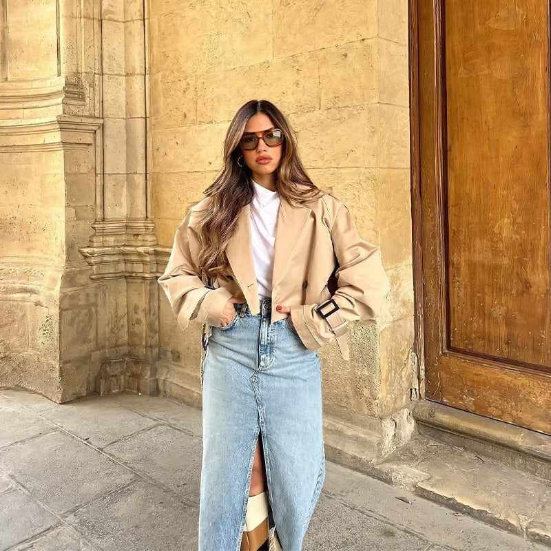 Elyana Trenchjacke