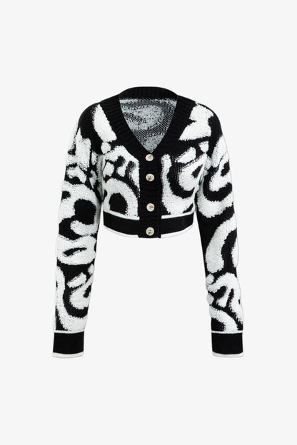 Elyana Strickjacke mit Struktur
