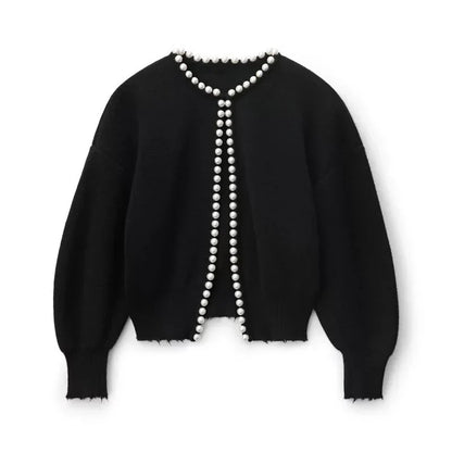 Elyana Perlenstrickjacke