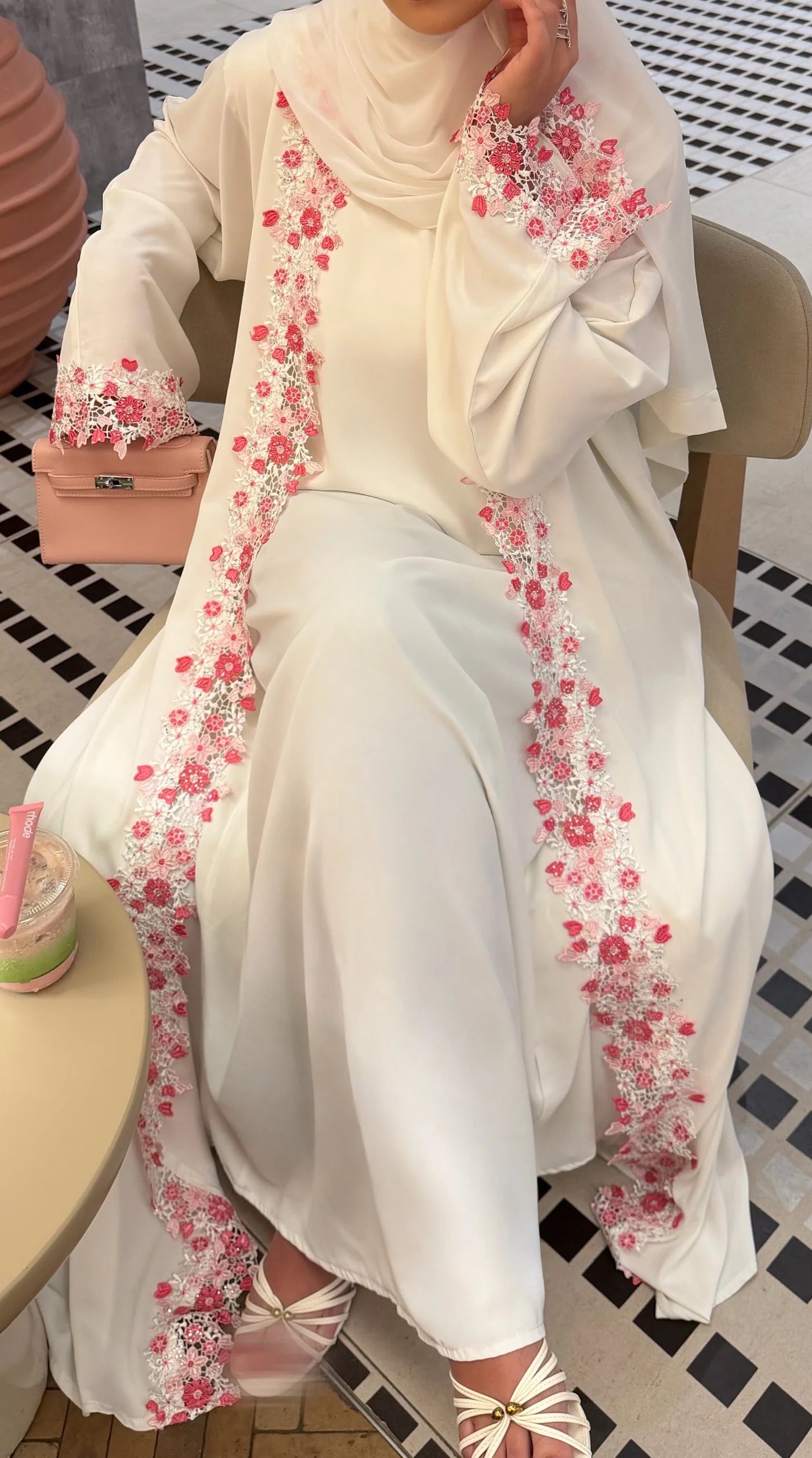 Floral Abaya