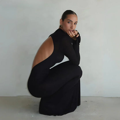 Anita Kleid mit Rückenausschnitt