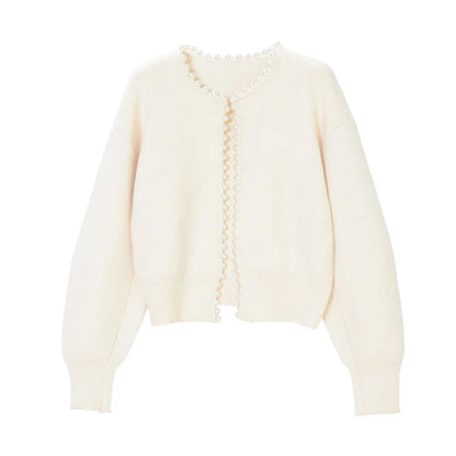 Elyana Perlenstrickjacke