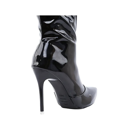 Elyana Leder-Overkneeboots