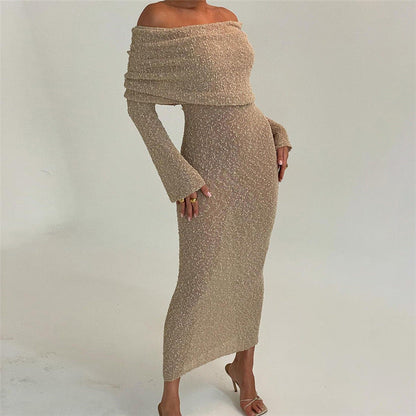 Amanda Kleid mit Struktur