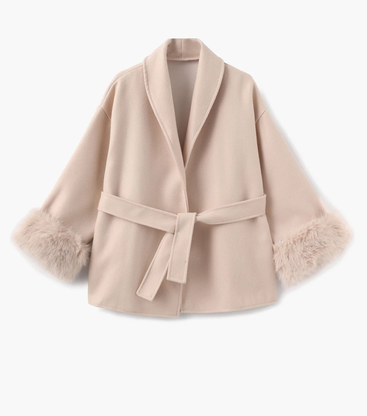 Elyana Jacke mit Fellärmeln