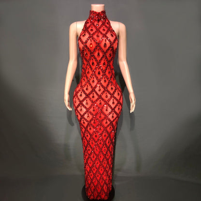 Almaz Kleid mit Strass