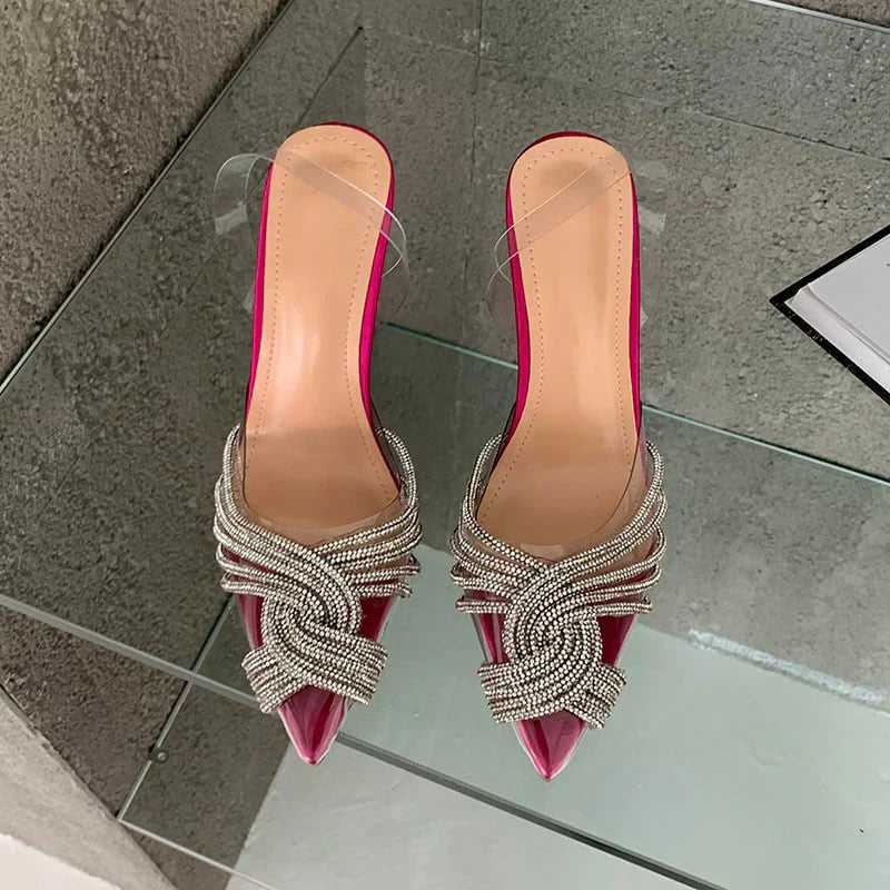 Elyana Glitter Pointy Heels