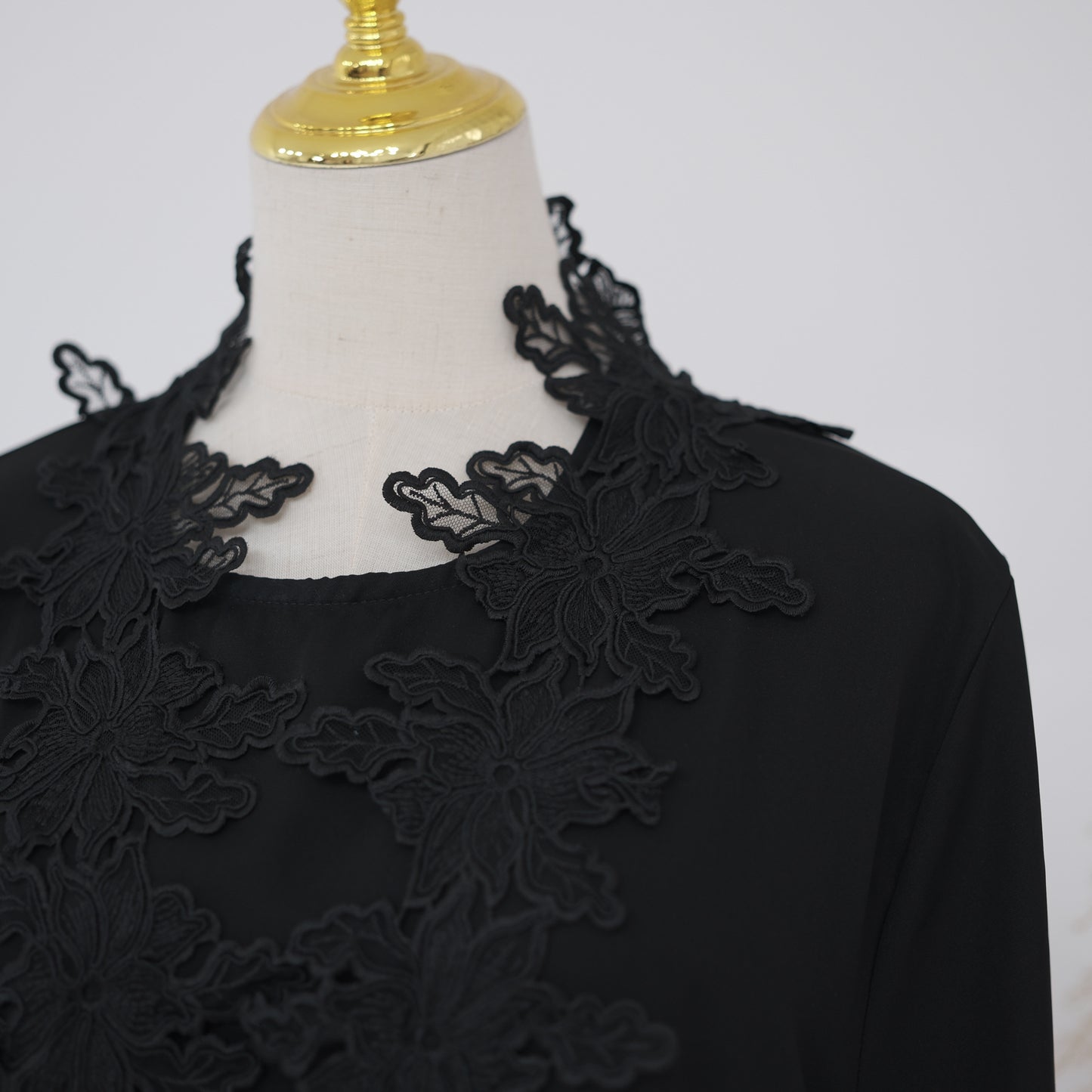 Lace Flower Abaya