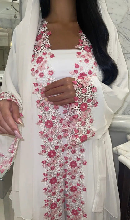 Floral Abaya