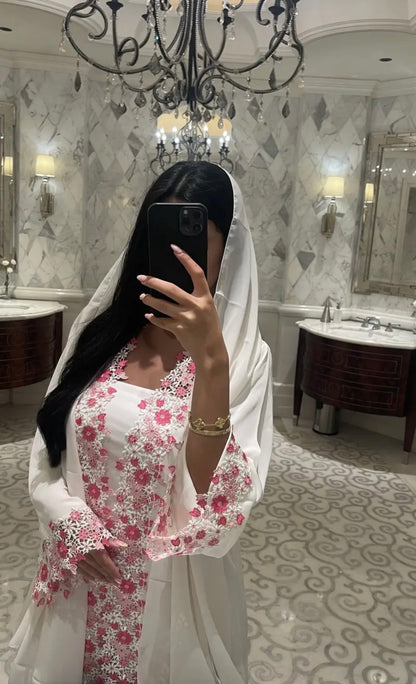 Floral Abaya