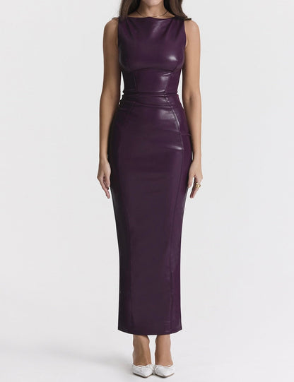 Xenia Kleid aus Leder