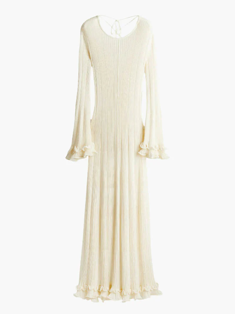 Elyana Premium Kleid mit Rüschen