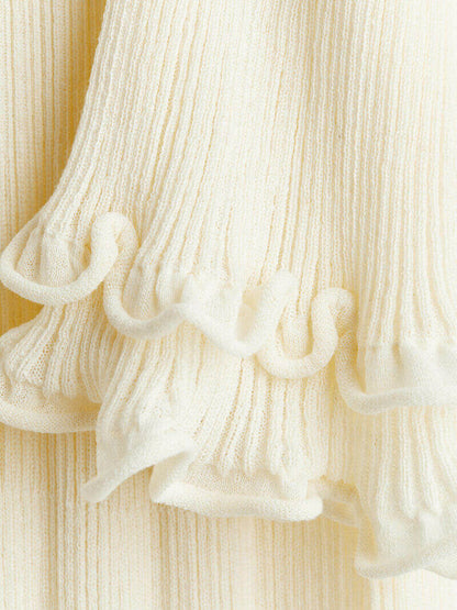 Elyana Premium Kleid mit Rüschen