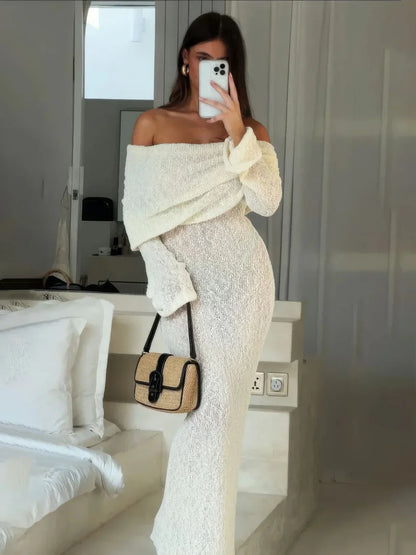 Amanda Kleid mit Struktur