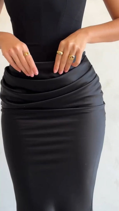 Elyana Kleid mit Satinrock