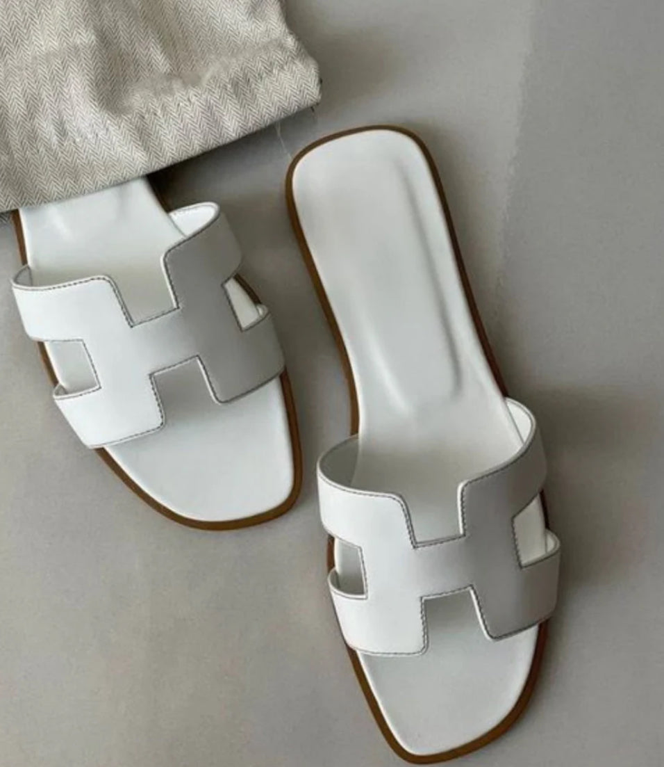 Elyana Leder Schlappen