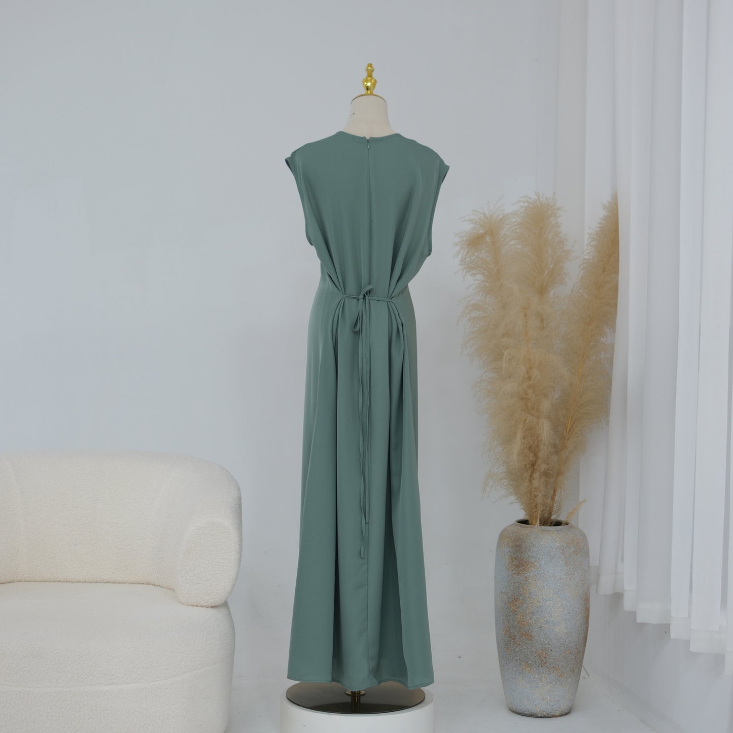 Lace Flower Abaya