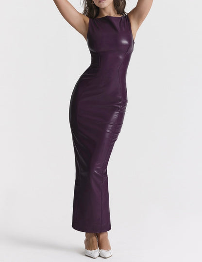 Xenia Kleid aus Leder
