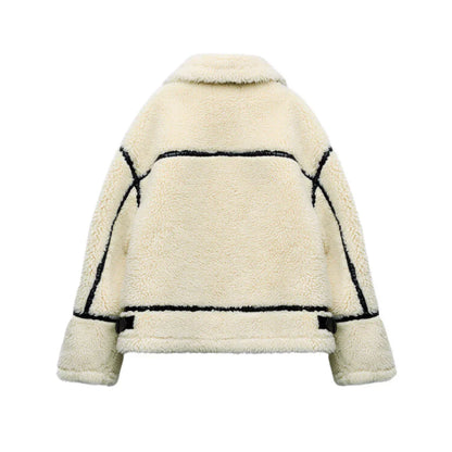 Elyana Teddy Bikerjacke