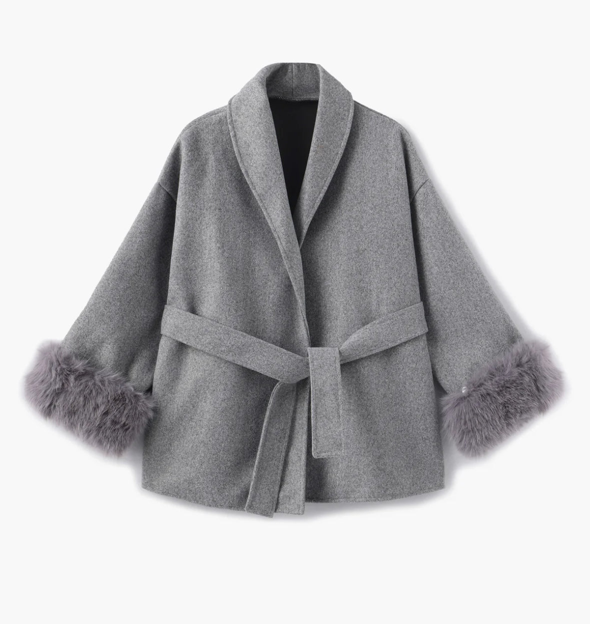 Elyana Jacke mit Fellärmeln