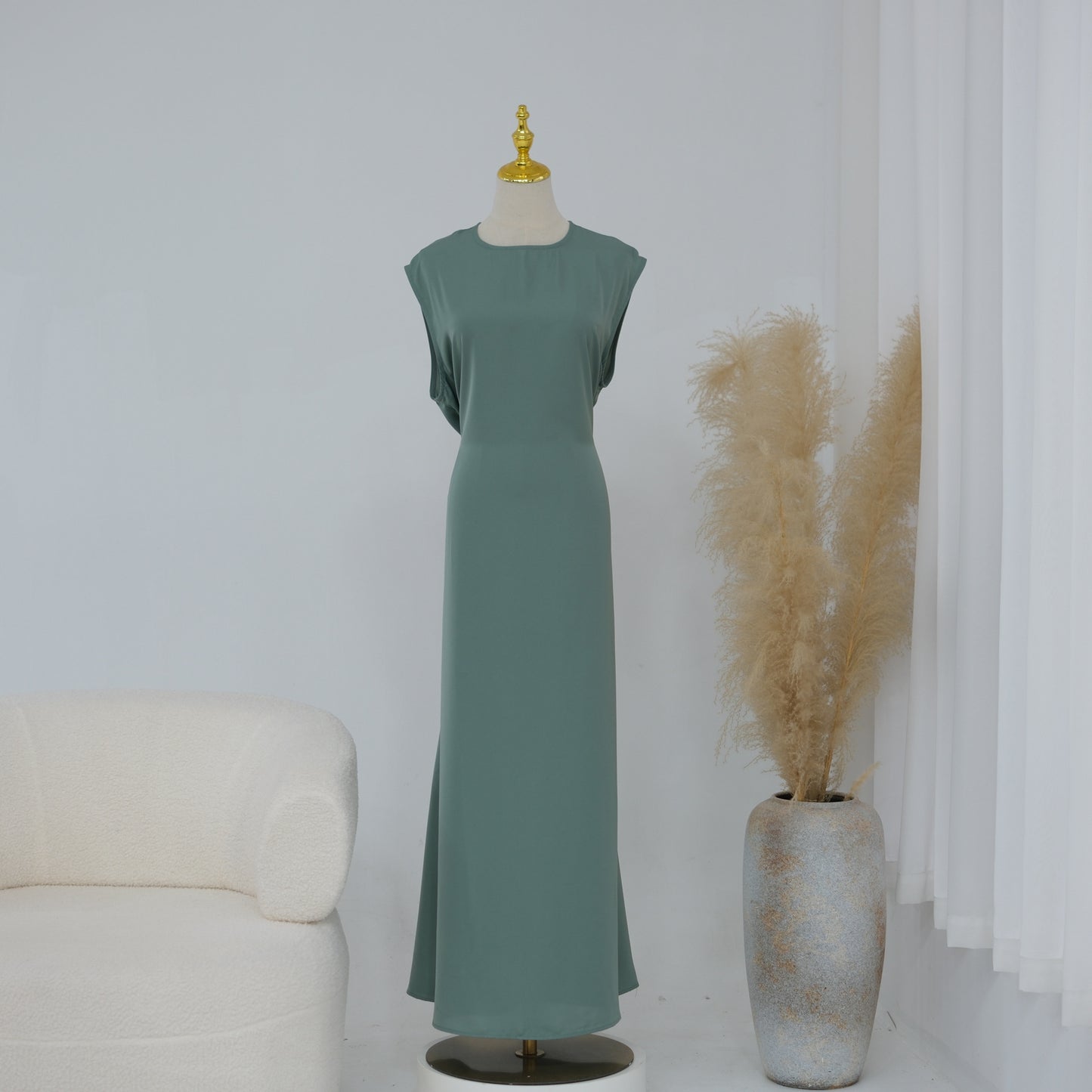 Lace Flower Abaya