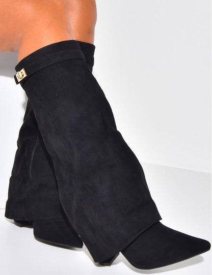 Elyana Velour Stiefel