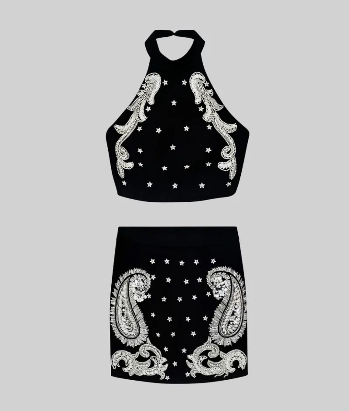 Elyana Premium Zweiteiler mit Strass