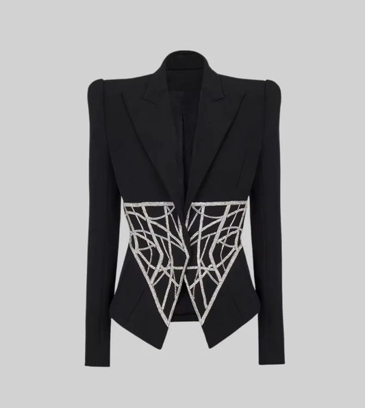 Elyana Premium Blazer mit Strass