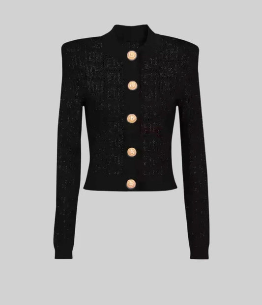 Elyana Premium Cardigan mit Struktur