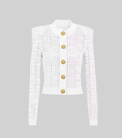 Elyana Premium Cardigan mit Struktur