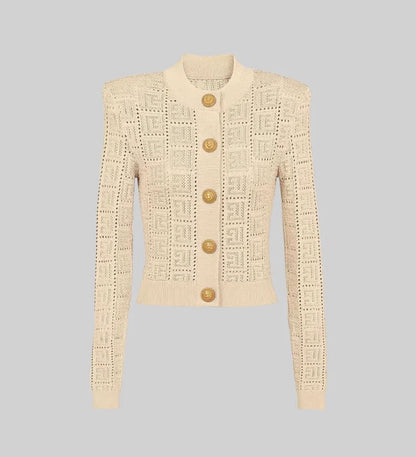 Elyana Premium Cardigan mit Struktur