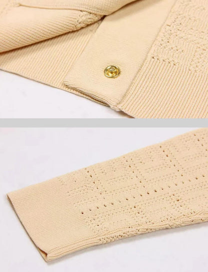 Elyana Premium Cardigan mit Struktur