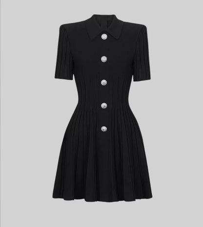 Elyana Premium Kleid mit Kragen