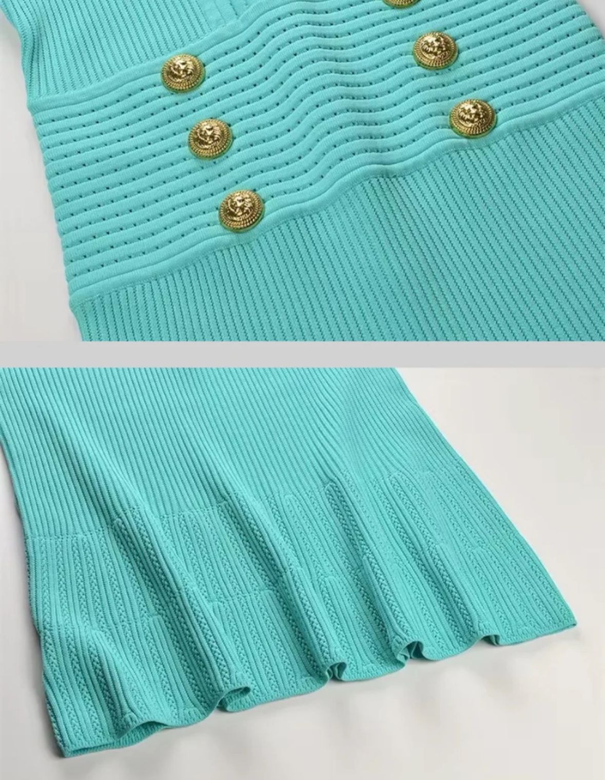 Elyana Premium Kleid mit Ausschnitt