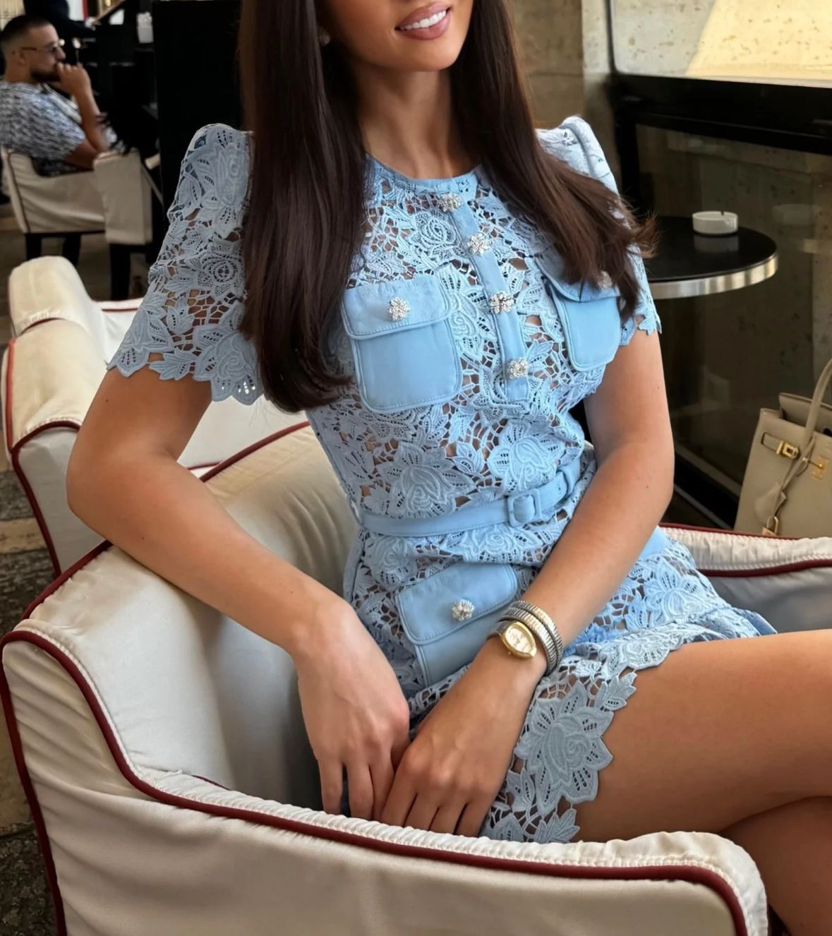 Elyana Premium Kleid aus Spitze
