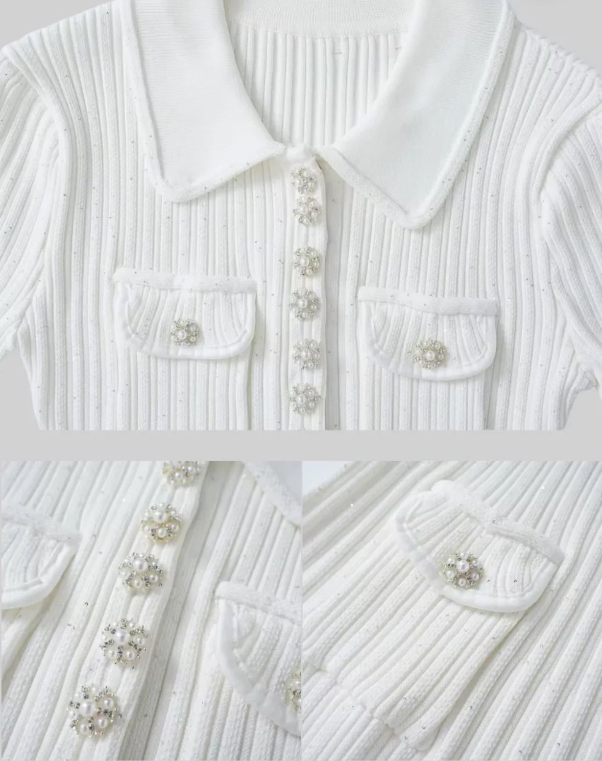 Elyana Premium Kleid Kurzarm