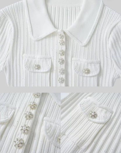 Elyana Premium Kleid Kurzarm