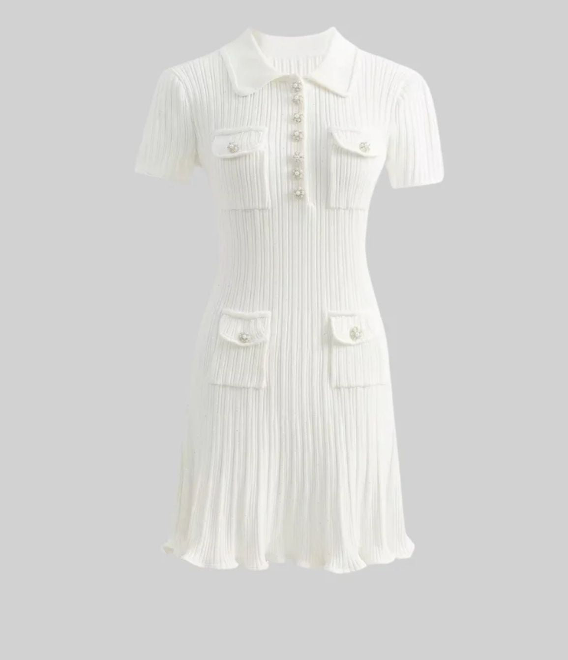 Elyana Premium Kleid Kurzarm