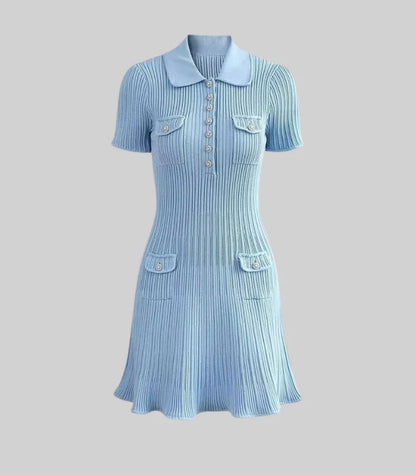 Elyana Premium Kleid Kurzarm