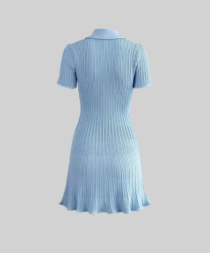Elyana Premium Kleid Kurzarm