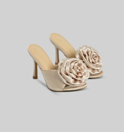 Elyana Premium Heels mit Blume