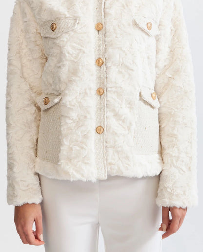Elyana Premium Jacke mit Goldknöpfen