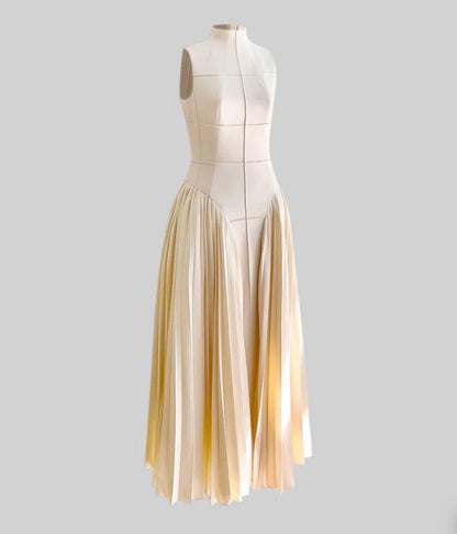 Elyana Premium Plisseekleid