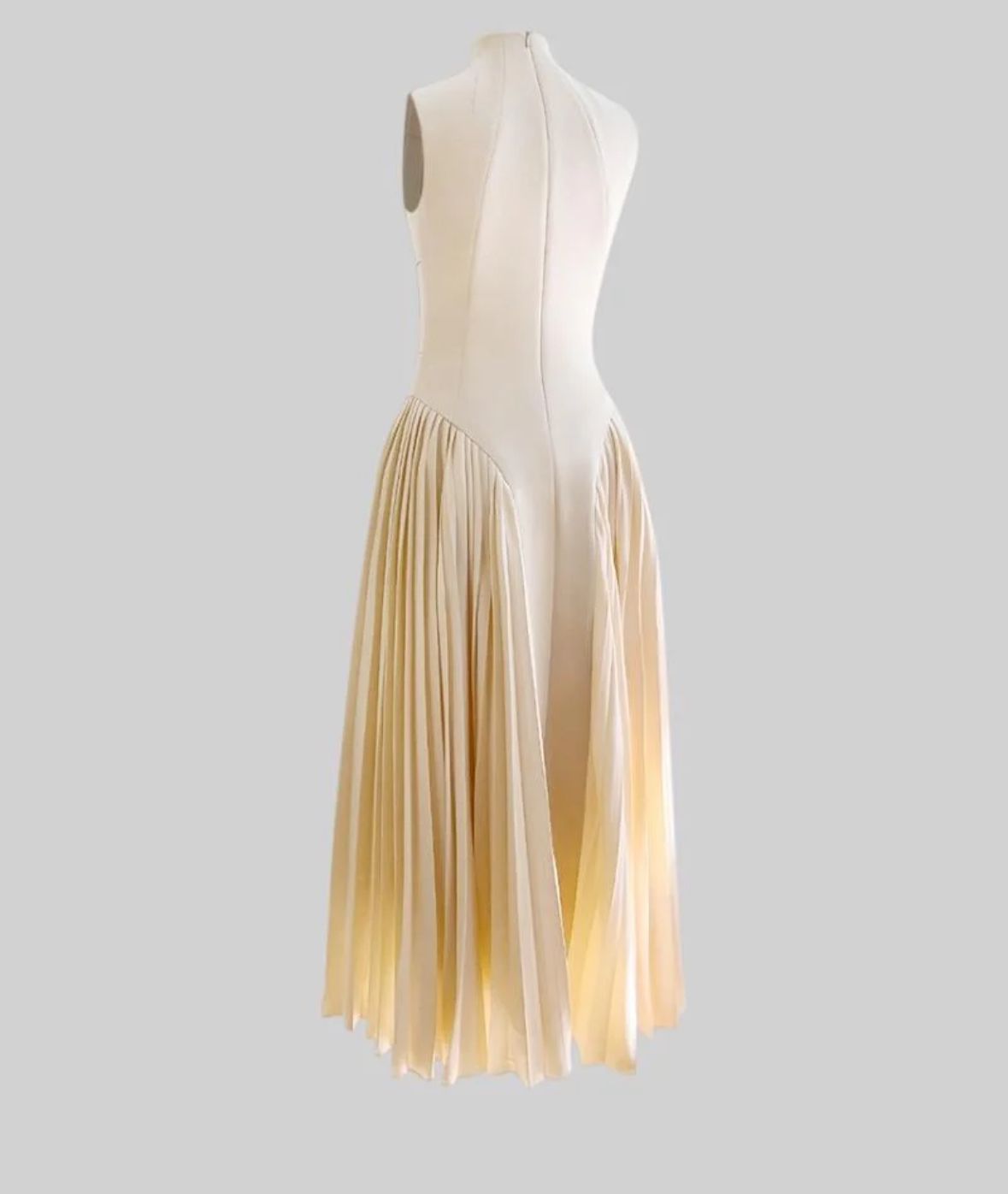 Elyana Premium Plisseekleid