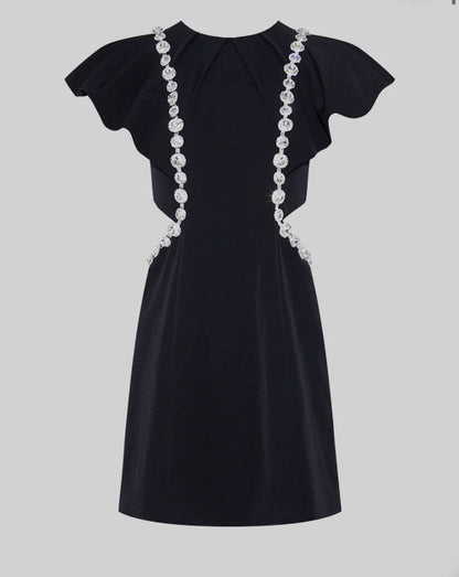 Elyana Premium Kleid mit Schmuckdetails