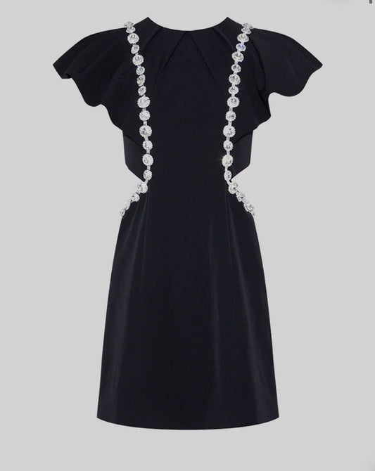 Elyana Premium Kleid mit Schmuckdetails