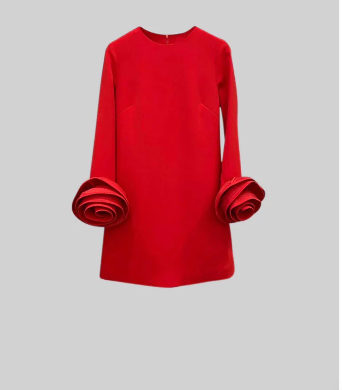 Elyana Premium Kleid mit Blumenärmeln