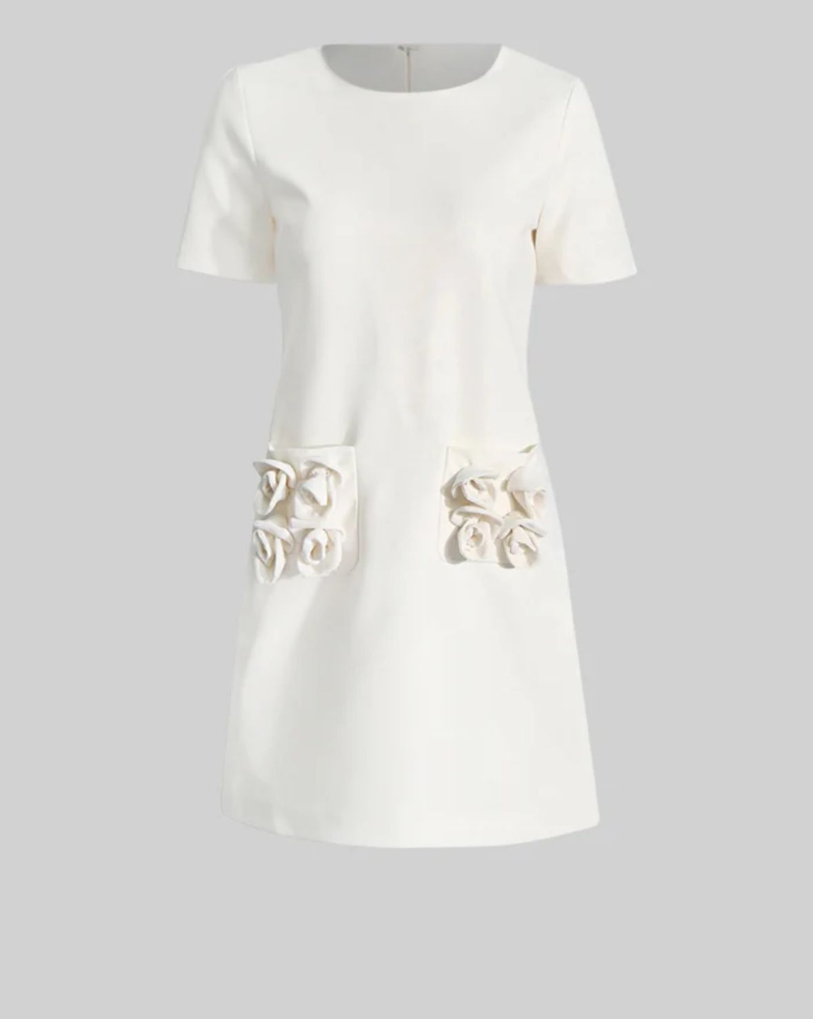 Elyana Premium Kleid mit Blumentaschen