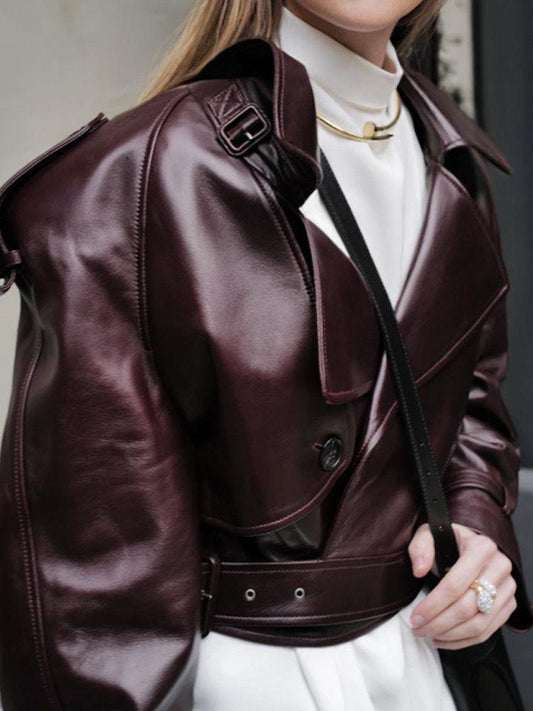 Elyana Oversized Bikerjacke
