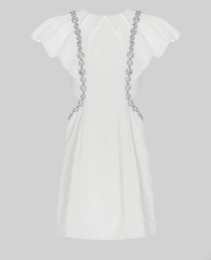 Elyana Premium Kleid mit Schmuckdetails